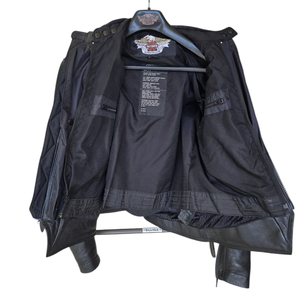 Men's & Women's Leather Harley-Davidson FXRG Motorcycle Jackets M XXL W Sm 4-6
